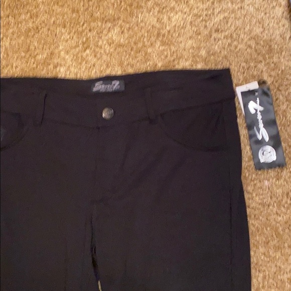7 Jeans Black Slacks - Picture 2 of 8